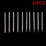 10PCS Grinding Bit Dremel Accessory 2.35mm Ultra-Thin T Head Shank Diamond Mounted Point Stone Jade Carve Polish Engrave Tool