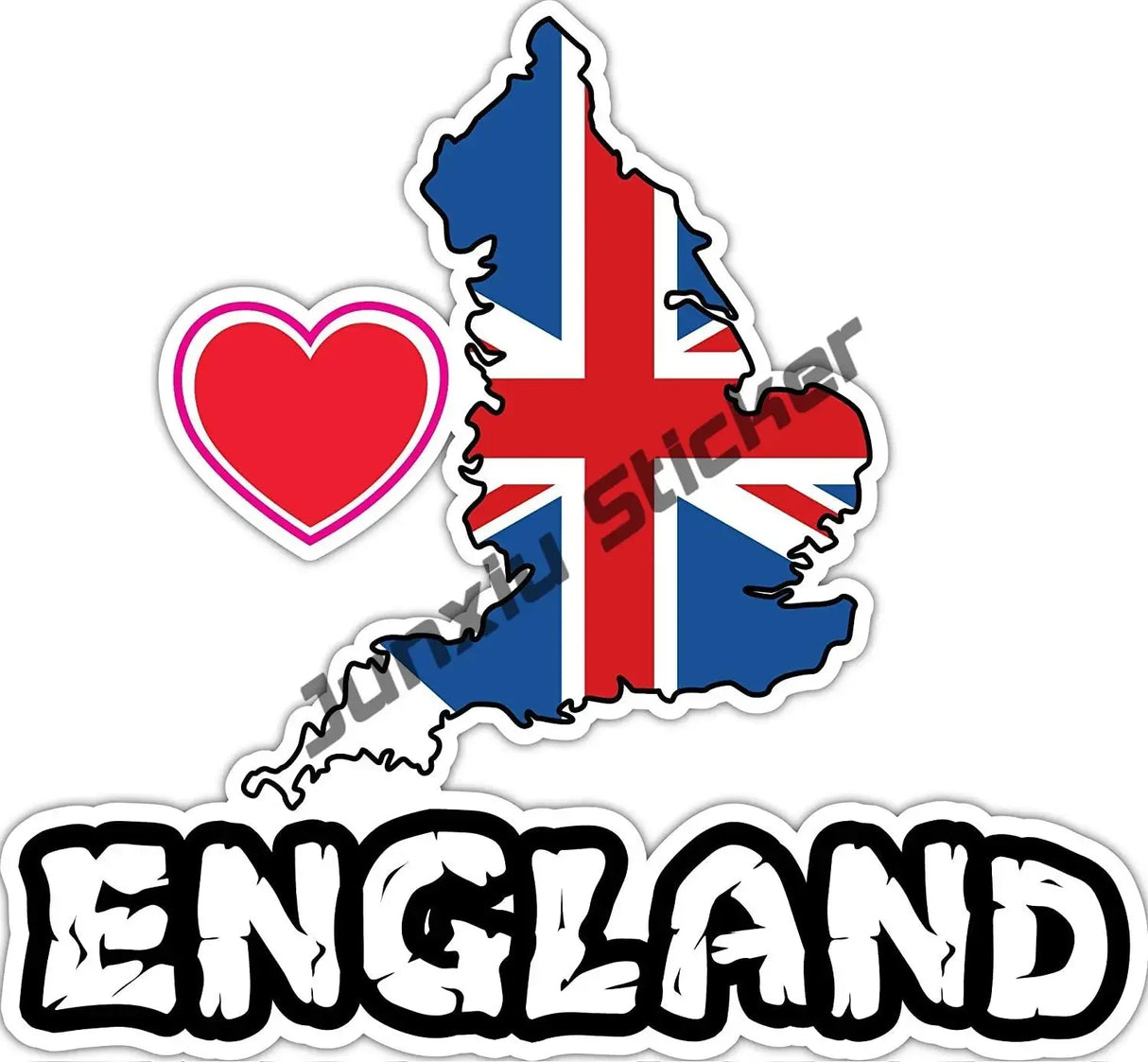 London England United Kingdom GB Vinyl Decals Bumper Stickers GB Accessories for Car Pickup National Flag Glue Sticker KK10cm