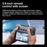 Lenovo V988 8K Professional 4K Drone HD Three Camera Obstacle Remote Control 5G WIFI Brushless Motor RC Quadcopter Toys New 2026