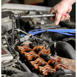 Drive Ratchet Handle, Professional Heavy Duty Ratchet Set, Quick-release Reversible, Premium Chrome Vanadium Steel Construction