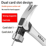 High Carbon Steel Short & Long Handle Claw Hammer Industrial Grade