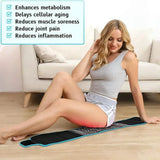Near Infrared&Red Light Therapy Wrap Belt 660nm&850nm for Body Pain Relief Wearable Pad for Waist Back Stomach Muscle Beauty