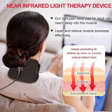 Red＆Infrared Light Therapy Belt 660nm&850nm Full Body Pain Relief Wrap Burn Fat Wrap Slimming Machine Waist,Wrist,Chin,Neck Pad