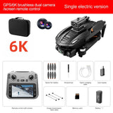 Lenovo V168 MAX 5GGPS Drone 4K Professional Camera Aerial FPV Brushless Avoiding Obstacle Large Screen 8K RC Folding Drones Toy