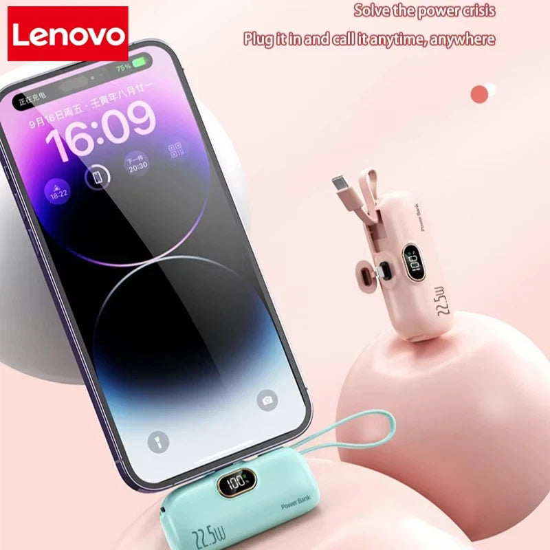 Lenovo 30000mAh portable power bank