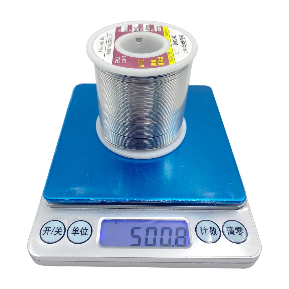 100/200/300/500G Tin Wire  Soldering Wire with Flux  Melt Rosin Core Solder Roll No-clean Electrical Repair Solder For Soldering