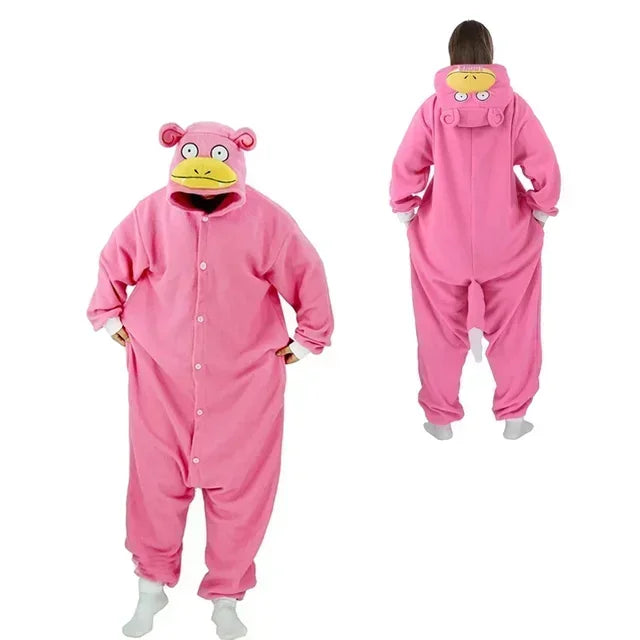Snorlax Squirtle Mewtwo Onesie Kigurumi Gengar Cosplay Costume Halloween Adult Anime Cat Eevee Pajamas Pijama