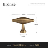 Santaya Antique Brass Furniture Handles and Knobs Bronze Wardrobe Pulls Cupboard Door Knob Retro Brass Kitchen Cabinets Handles