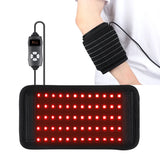 Red ＆Infrared LED Light Therapy Belt 850nm 660nm Back Pain Relief Burn Wrap Skin Rejuvenation Machine Waist Heat Pad Full Body