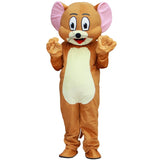 Hot Grey Cat and Brown Mouse Mascot Costume Anime Cartoon Characters Advertising Event Party Christmas Costume for Adults Kids