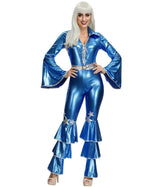 Halloween Hippie Costume for Woman Vintage 1970s Disco Stage Performance Dancing Jumpsuit Singer Women Hippies Cosplay Carnival