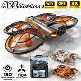 Hot for Genuine Original A21Pro Drone GPS 8K Professional Aerial Photography Remote Control Aircraft 5G HD Camera Quadcopter Toy