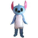 High Quality Blue Lilo & Stitch Cartoon character Mascot Costume Disney Advertising Fancy Dress Animal Mickey Mouse Cosplay