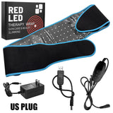 850nm 660nm Red＆Infrared LED Light Therapy Belt Pulsed Light Back Wrap Burn Fat Wrap Slimming Device Pain Relief Waist Heat Pad