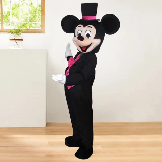 Hot Sale Mickey Minnie Mouse Cartoon Character Costume Anime Stitch Mascot Costume Christmas Party Props Advertising Fancy Dress