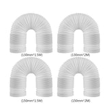130/150mm Telescopic Air Conditioner Pipe Duct Extension Pipe Easy to Install Universal Exhaust Hose Tube for Air Conditioning