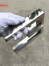 Glass door handle stainless steel wooden door handle shower bathroom accessories(SJ-3046)