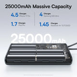 Baseus 25000mAh portable power bank 145W fast charging