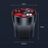 200W Multi-function Car Power Inverter 12V/24V To 220V Converter Led Display Charger Socket Fast Charging Car Accessories