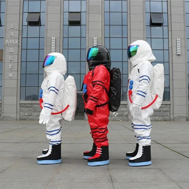 **Simbok High Quality Space Mascot Costume Astronaut Suit Halloween Birthday Party With Backpack Glove Shoes Free ShippingN“”
