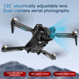 New D66 Drone with Large Screen Brushless Motor Obstacle Avoidance Remote Control Aircraft for Outdoor Entertainment