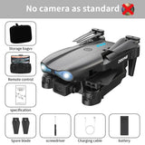 E99&K3 Pro Drone with 4K Dual Camera Optical Flow Aerial Photography Four Axis RC Aircraft fpv Fixed Height DronToy Foldable Toy