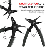 Multifunctional Snap Ring Pliers 2 in 1 For Internal External Card Retaining Pincer Hand Tool