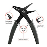 Multifunctional Snap Ring Pliers 2 in 1 For Internal External Card Retaining Pincer Hand Tool