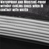 5Roll Acoustic Foam  Window Sealing Strip Self-adhesive for Door Window Windproof Tape Door Serl Gap Air Leakage Filling Strip