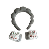Spa Headband & Wristband for Face Wash 1 Set of skincare headband for face wash, facial mask and skincare