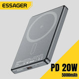 Essager 5000mAh portable power bank 20W fast charging