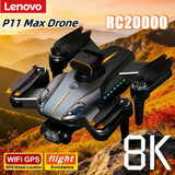 Lenovo P11 Max GPS Drone 8K HD 5G Professional Aerial Photography Dual Camera Obstacle Avoidanc Brushless Quadrotor 20000M 2026