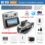 2026 K19 MAX GPS Drone Fishing Air Drop Automatic Turnaround 5G Screen Obstacle Avoidance Drone Professional Camera FPV Dron