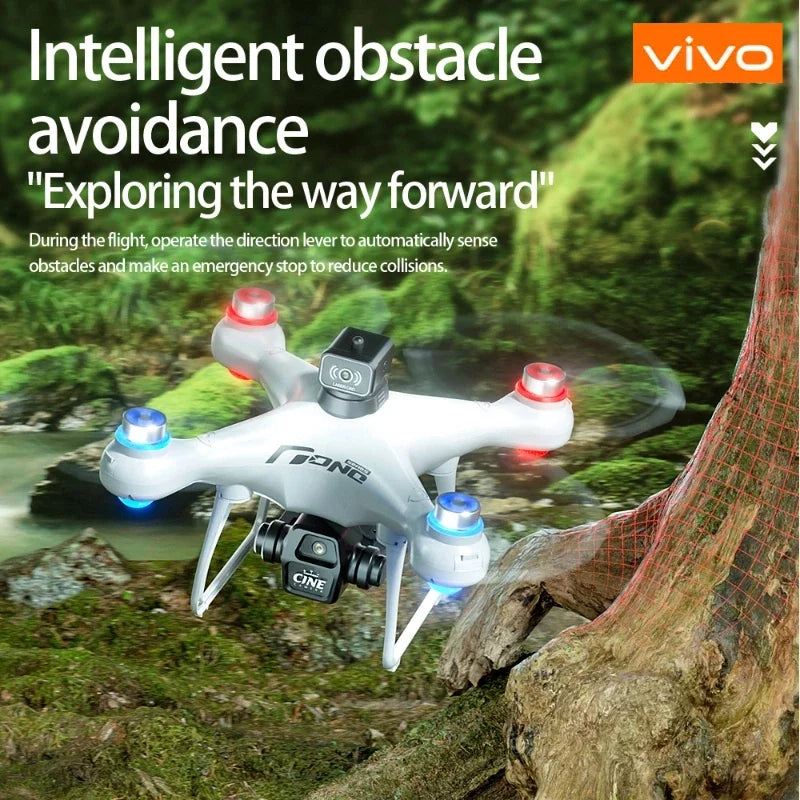 ZFR E55 Drone Mini Dual Camera 8K Aerial HD Profesional Helicopter GPS Positioning Avoidance Bushless Motor Drone UAV