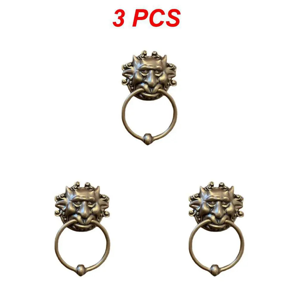 Durable Door Knocker Decorative Practical Large Figurine Classics Gate Knocker