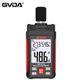 GVDA Digital Min Audio Sound Level Meter DB Measuring Instrument Sonometer Decibelimetro 30-130dB Portable Noise Decibel Monitor
