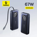 Baseus 20000mAh portable power bank 65W fast charging