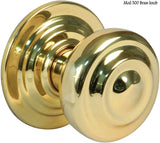 European Style Brass Copper Home Hall Door Gate Hollow Knob Handle PB Pomo Puerta De Entrada