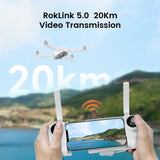 FIMI X8 Tele Max Drone 30x Hybrid Zoom Wide-Angle Tele Camera 20KM Range 4K 60fps 3-Axis Gimbal GPS AI Super Night Video
