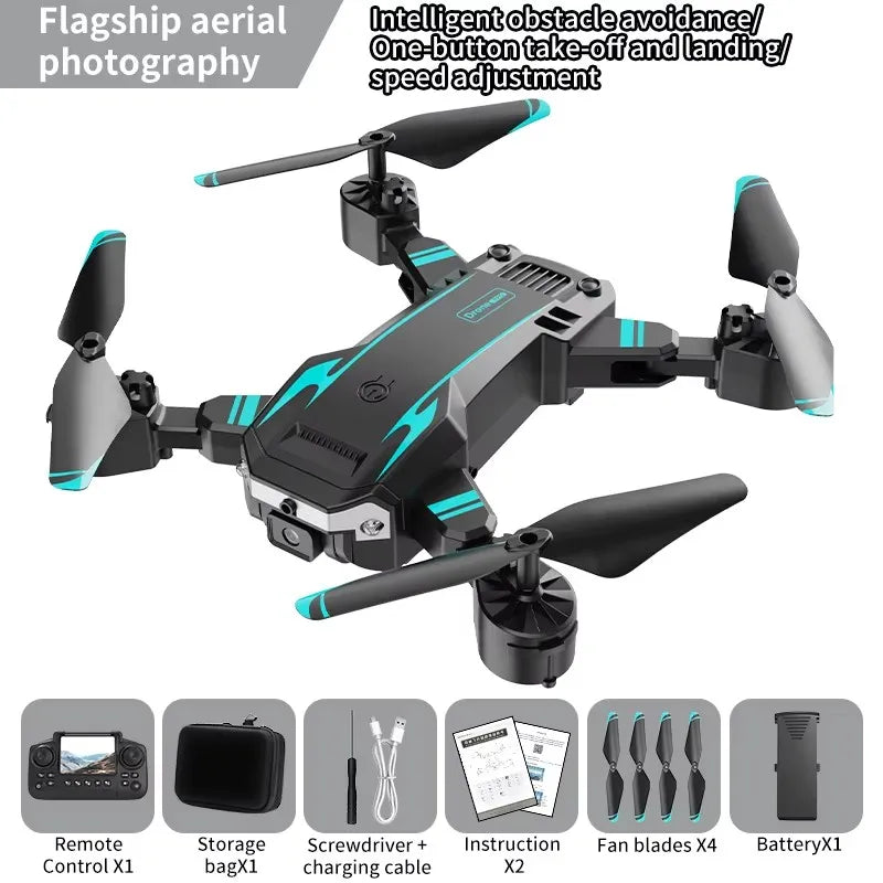 Hot 2026 S6 Drone Profesional New 8k 4K HD Camera Optical Flow 5G Control Screen Obstacle Avoidance Quadcopter APRON Kid Gift