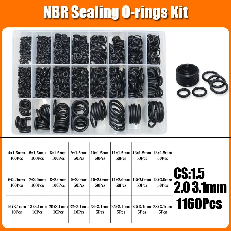 3230p O Ring Sealing Washer Nitrile Rubber NBR Oring High Temperature Oring Corrosion Oil Resist for Automotive Plumbing Gasket