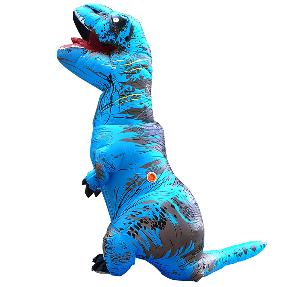 T-Rex Dinosaur Costumes Full Body Half Body Inflatable Outfits Funny Party Props Halloween Purim Carnival Party Performance Wear