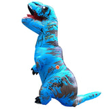 T-Rex Dinosaur Costumes Full Body Half Body Inflatable Outfits Funny Party Props Halloween Purim Carnival Party Performance Wear