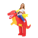Adult Unicorn Dinosaur Rabbit Inflatable Costumes Animal Role-playing Outfits Halloween Party Performance Wear Fesival Garment