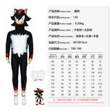 Halloween Cosplay Anime Role-playing Suit Sonic The Hedgehog Jumpsuit