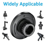 Universal 17mm Ball Head Base Magnet Brackets For MagSafe Car Mount Accessories Mini Magnetic Car Phone Holder Parts For iPhone
