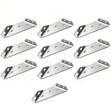 10/20/40/50pcs Thickened Stainless Steel Angle Code 90 Degrees Right Angle Fixed Bracket Furniture Connectors