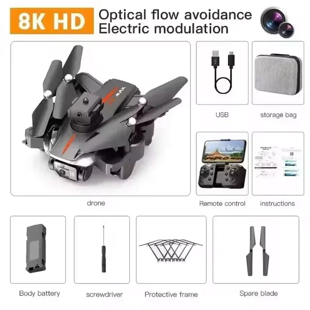 Lenovo P11 Max GPS Drone 8K HD 5G Professional Aerial Photography Dual Camera Obstacle Avoidanc Brushless Quadrotor 20000M 2026