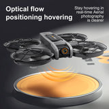 2025 New S156 Drone with Screen Brushless Optical Stream Positioning Quadcopter with Camera FPV Traverser Novice Toy Airplane