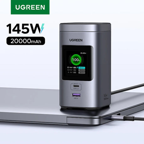 UGREEN 20000mAh portable power bank 145W fast charging